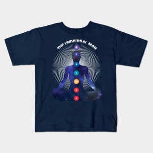 Universal Man and the Chakras Kids T-Shirt